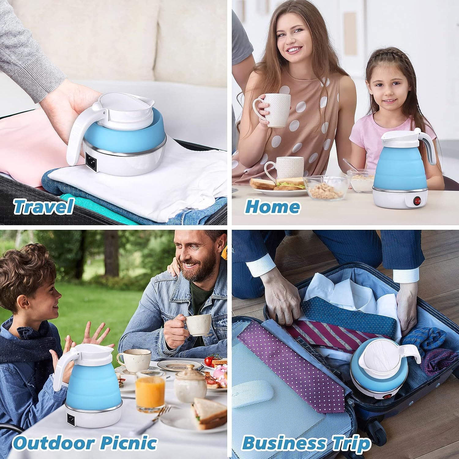 Silicone Electric Water Boiler