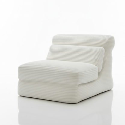 Convertible Corduroy Floor Sofa Bed