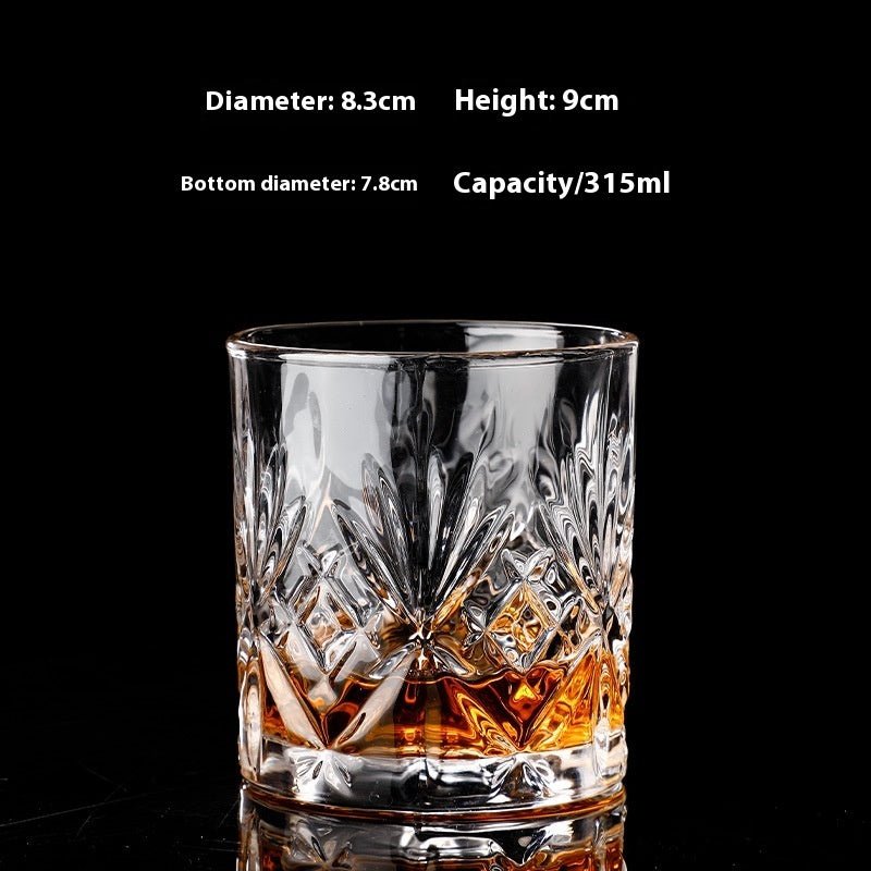 Crystal Whiskey Shot Glass - TableFab