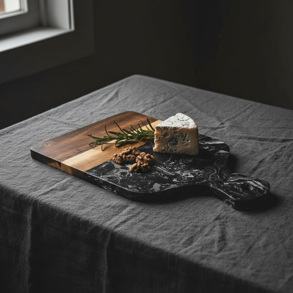 Black Marble Board - Lifestyle