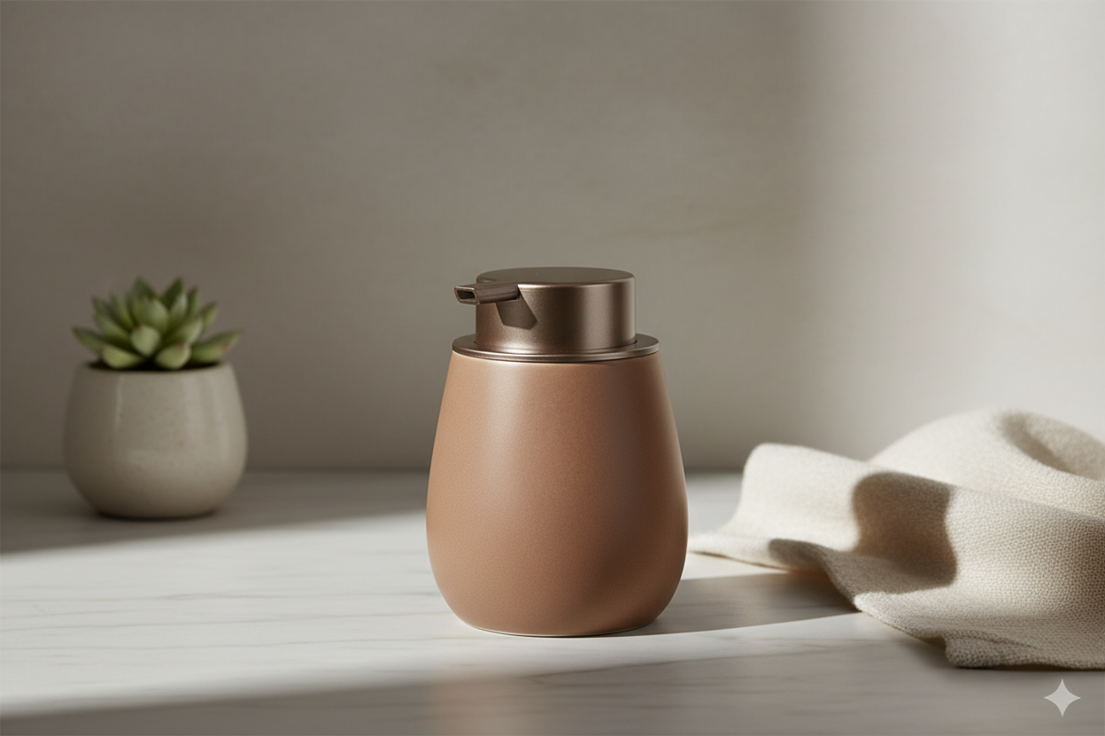 Ceramic Soap Dispenser Lifestyle 1