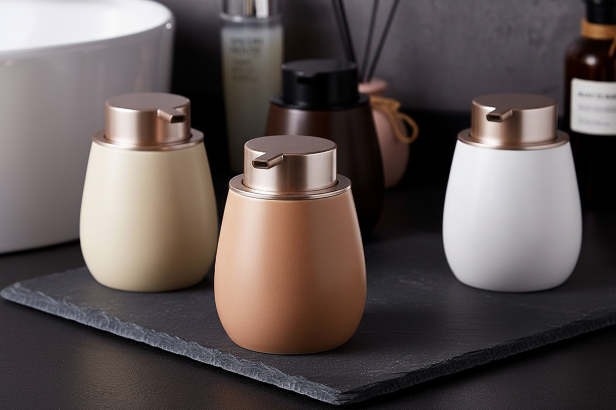 Ceramic Soap Dispenser Lifestyle 3