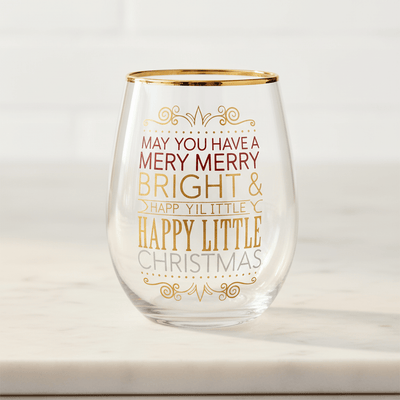 Christmas Wine Glasses