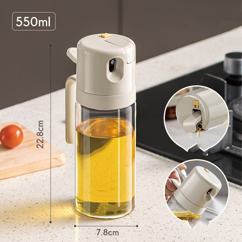2-in-1 Oil Sprayer and Dispenser Bottle - TableFab