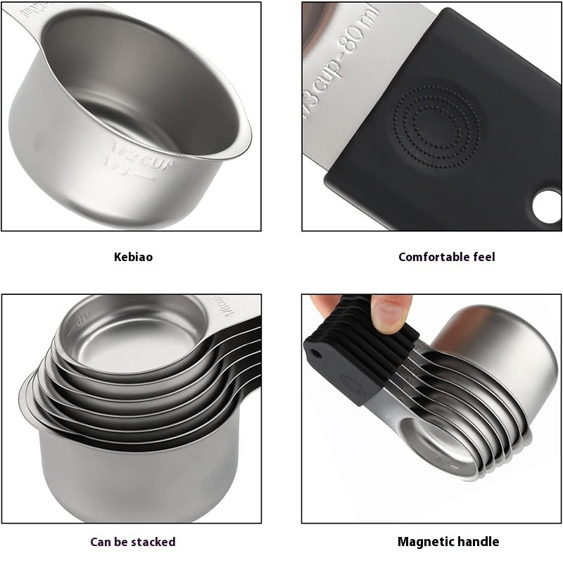 Stainless Steel Measuring Cup & Spoon Set - TableFab