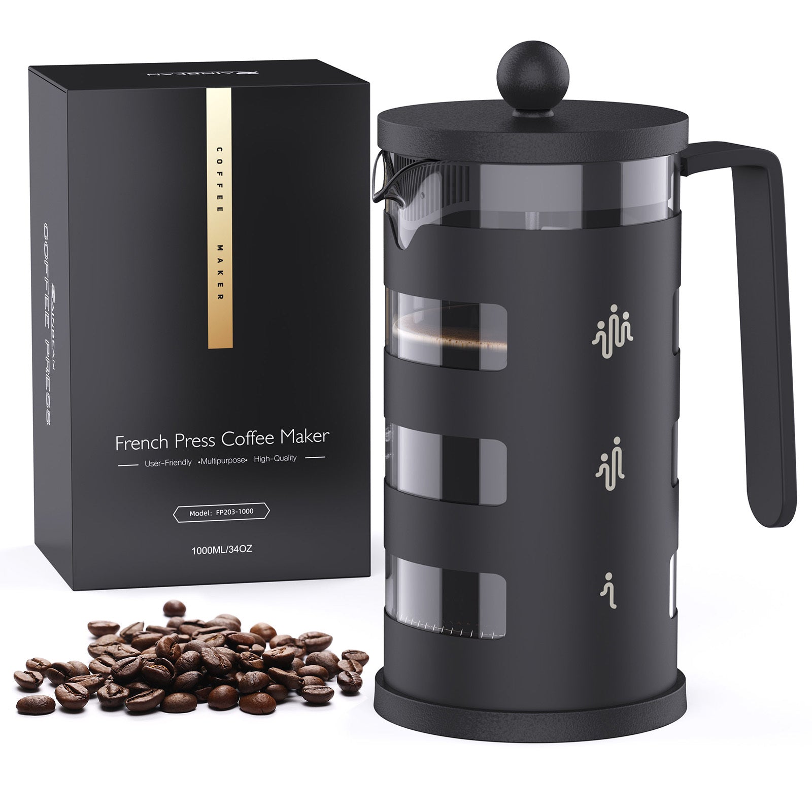 French Press Coffee Maker 