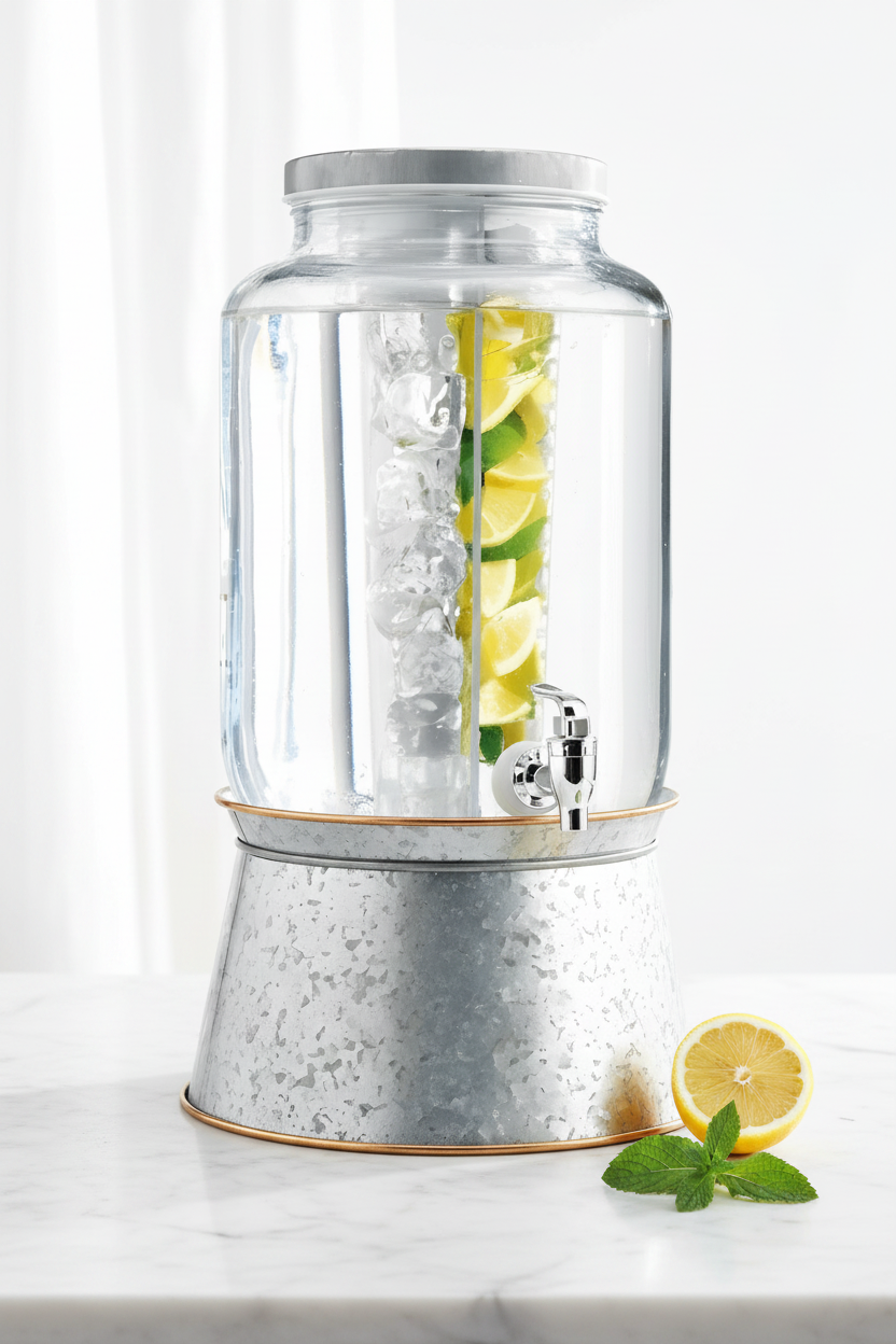 Galvanized Beverage Dispenser IWT 1 - Editorial