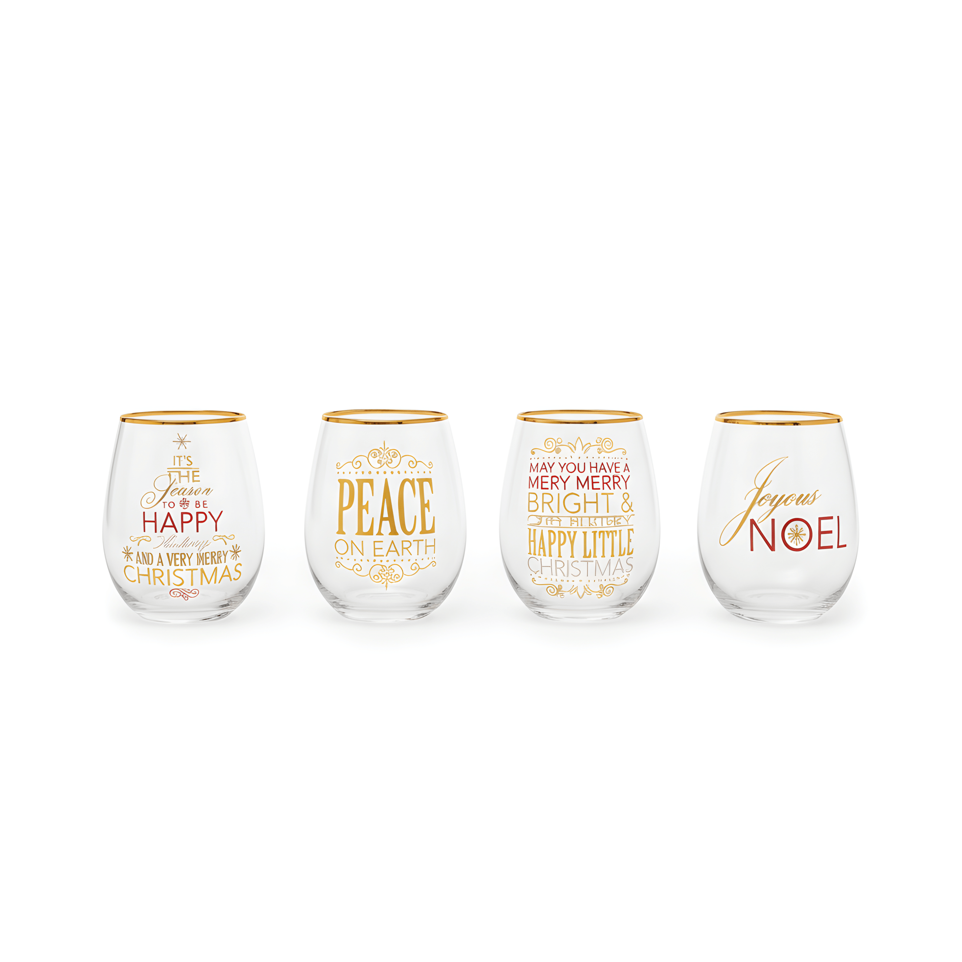 Christmas Wine Glasses