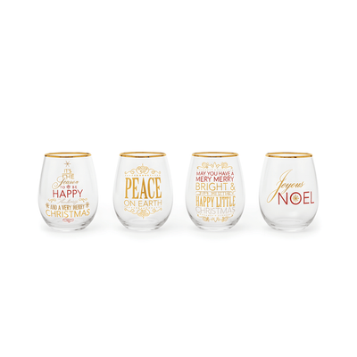 Christmas Wine Glasses